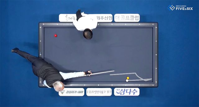 당구대회 경기 영상. 프로당구(PBA)와 대한당구연맹(KBF), 그리고 세계캐롬연맹(UMB)의 심판 규정에는 아직까지 '영상 판독'에 대한 규정이 없다. 사진=빌리어즈앤스포츠 DB