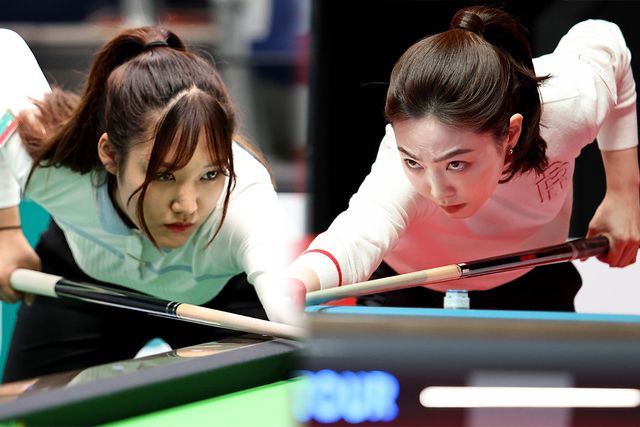 LPBA 투어 PPQ에서는 '복귀' 차유람(우)이 '신예' 권발해(좌)와 맞붙는다.