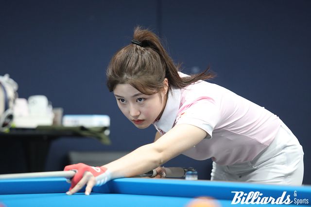 25:9로 이유나를 꺾고 PQ 라운드에 오른 조예은. 사진=고양/김민영 기자