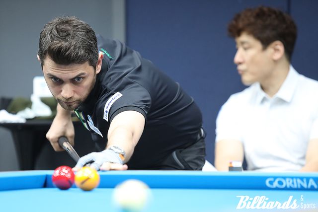 승부치기 끝에 정재권을 꺾고 64강에 오른 잔 차파크. 사진=고양/이용휘 기자