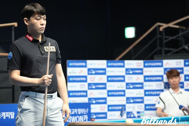 배정두와128강 대결 중인 최성원. 사진=고양/이용휘 기자