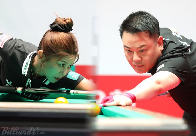 하나카드와 NH농협카드가 1라운드 8일 차 경기에서 나란히 승리를 거두고 최종 순위 경쟁을 마지막 날로 연장했다.&nbsp; 사진=고양/이용휘 기자