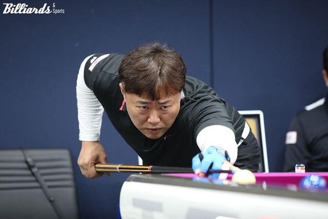 구민수는 32강에서 하이런 11점의 극적인 역전타를 터트리며 8강까지 진출했다.