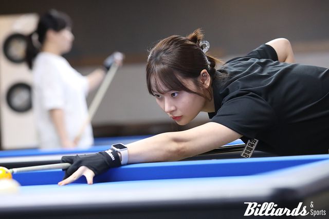 3쿠션 대회인 '2024 월드 3쿠션 서바이벌'에 출전한 김보건.