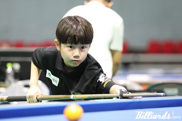 64강에서 조훈희를 10:5로 꺾은 유태승.&nbsp; 사진=태백/이용휘 기자