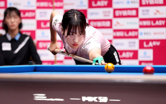 장가연은 32강에서 김다희를 3-1로 꺾고 1년여 만에 16강 진출에 성공했다.