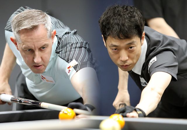 에디 레펀스(왼쪽)와 박인수(오른쪽).