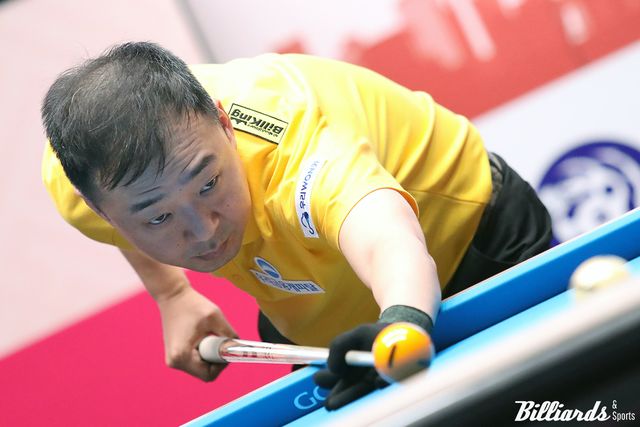 '엄주장' 엄상필(우리금융캐피탈)이 '2024 PBA 에스와이 바자르 하노이 오픈' 준결승에 진출, 1736일 만에 결승 진출에 도전한다.&nbsp; 사진=하노이/이용휘 기자