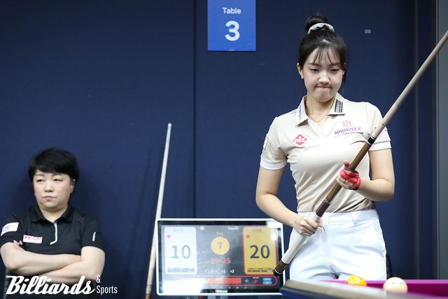 1점대의 애버리지를 기록하며 32강 오른 전지우