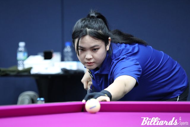 프로 경력 첫 8강에 진출한 전지연.