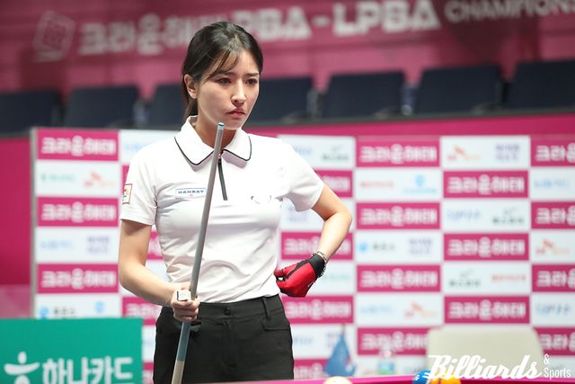 시즌 첫 8강에 입성한 한슬기.