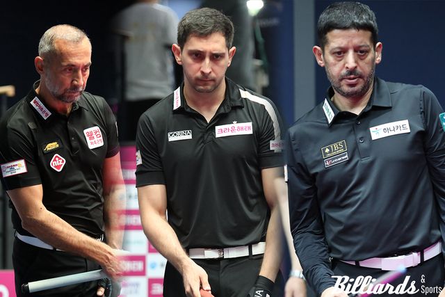 16강에서 강세를 보인 국외파 선수들. 왼쪽부터 세미 사이그너, 다비드 마르티네스, 무라트 나지 초클루. 사진=고양/이용휘 기자