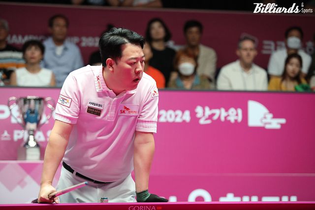 강동궁은 이날 좋은 컨디션으로 초클루와 치열한 접전을 벌였다.