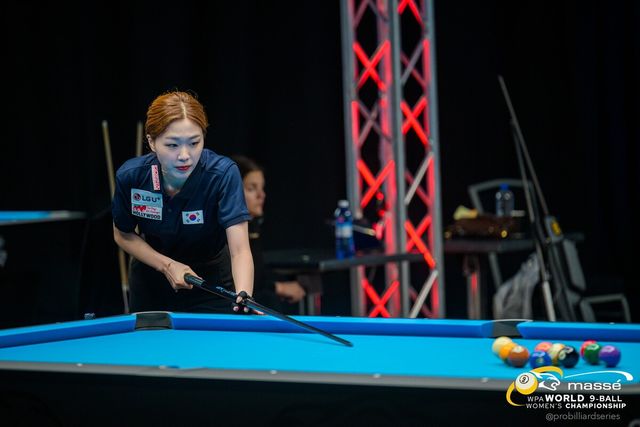 한국의 '월드클래스' 서서아(전남)가 '2024 WPA 마세 세계포켓9볼선수권대회' 승자 결승에 진출했다.&nbsp; 사진=프레데터 제공