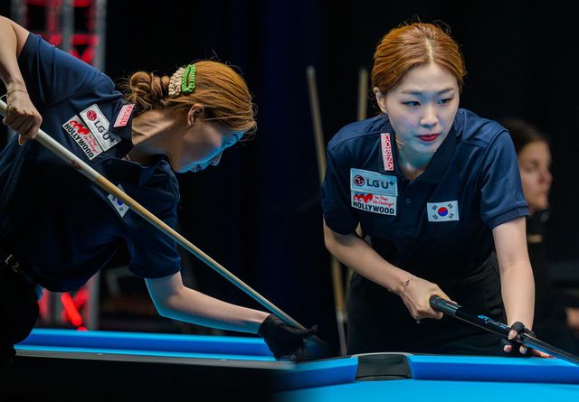 한국의 '월드클래스' 서서아(전남)가 9볼 세계선수권 16강전에서 패해 아쉽게 탈락, 한국의 정상 도전이 막을 내렸다.&nbsp; 사진=프레데터 제공