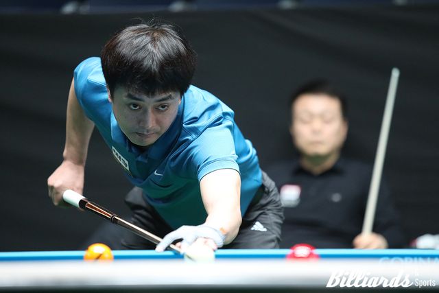 박근형과 대결 중인 오정수