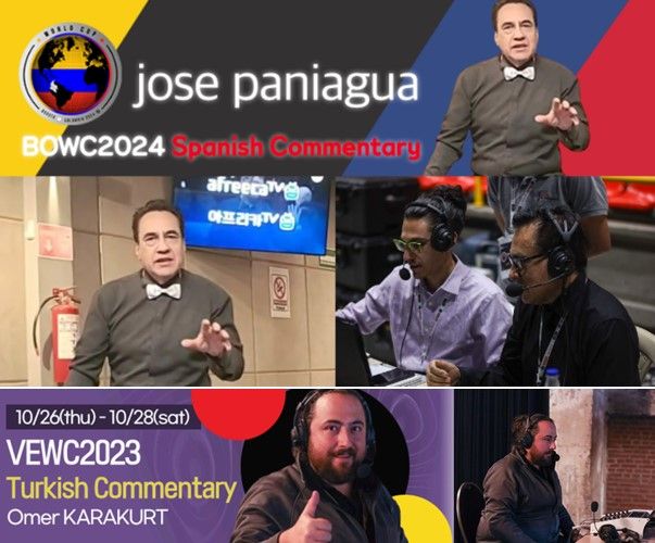 5개 언어로 생중계된 SOOP의 당구 콘텐츠.