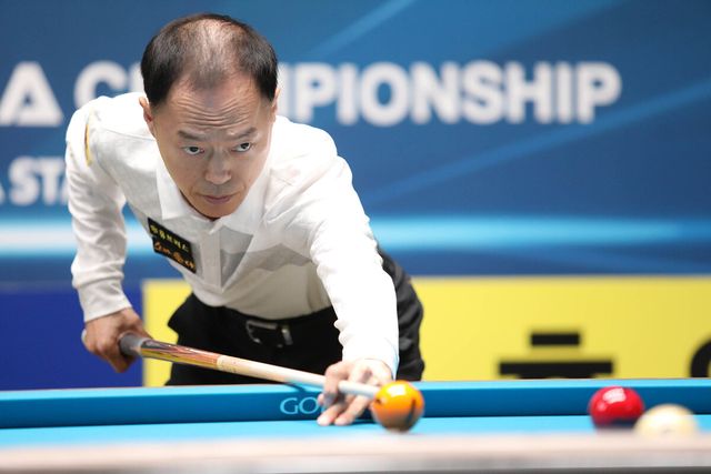 '드림투어 강호' 조방연이 투어 2회 준우승에 이어 7차전에서 다시 준결승에 도전한다.&nbsp; &nbsp;사진=빌리어즈앤스포츠 DB