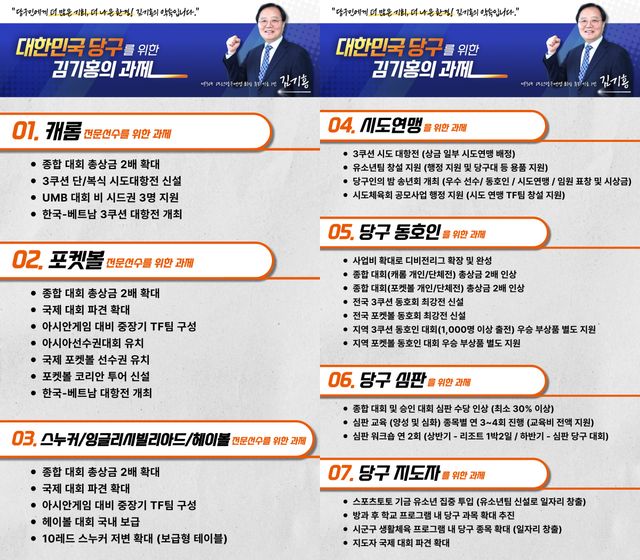 김기홍 후보 공약