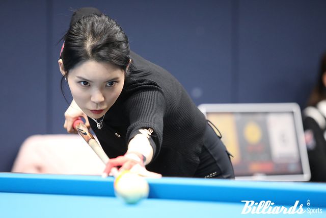 애버리지 2.083을 기록해 전체 순위 1위로 32강에 진출한 이우경.