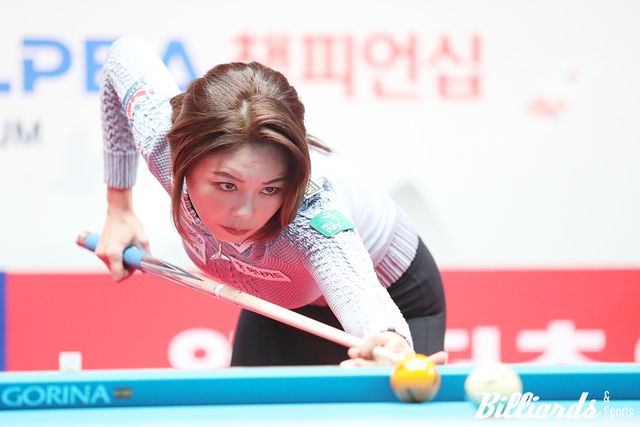 31연승을 달성한 김가영(하나카드). 사진=고양/이용휘 기자