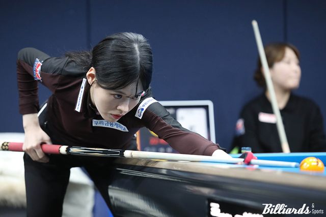 차유람과 32강전에서 맞붙는 서한솔(우리금융캐피탈).