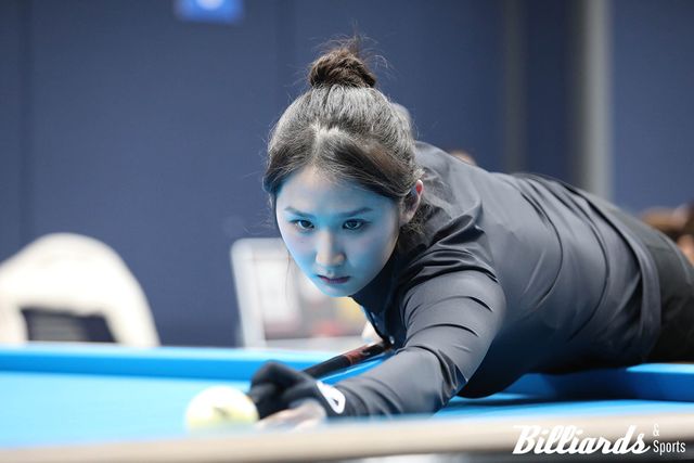 김채연이 응우옌호앙옌니와 용현지를 연파하고 LPBA 투어 데뷔 후 두 번째 32강에 올랐다. 사진=고양/이용휘 기자