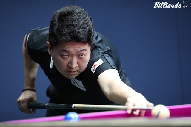 '디펜딩 챔피언' 조건휘(SK렌터카)는 3-0으로 승리하며 첫 관문을 가볍게 통과했다.