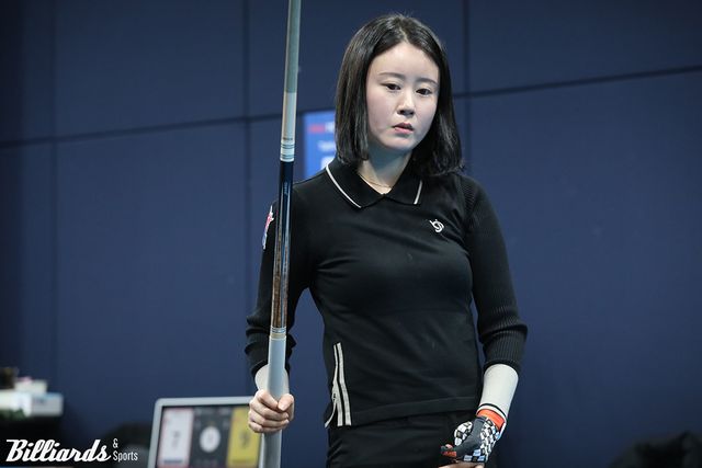 32강전에서 김세연(휴온스)을 꺾고 16강에 진출한 박지원.