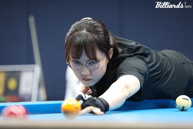 세트스코어 0-2에서 2-2 후 승부치기에서 역전승을 거둔 장혜리.