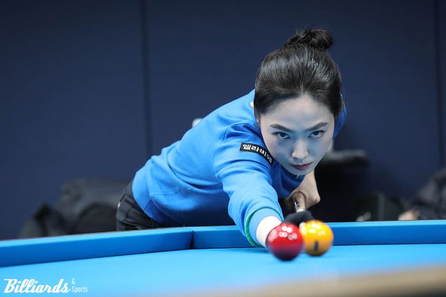 차유람(휴온스)의 여자 프로당구(LPBA) 투어 복귀는 성공적이다. 다만, 숙제로 남은 마지막 퍼즐을 맞추는 데는 시간이 필요할 듯하다.&nbsp; 사진=고양/이용휘 기자