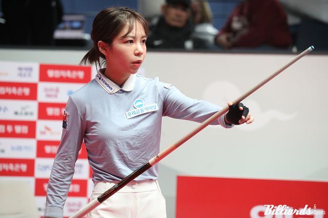 김민영은 패배 일보 직전에 살아남아 승부치기에서 마침내 승리를 거뒀다.