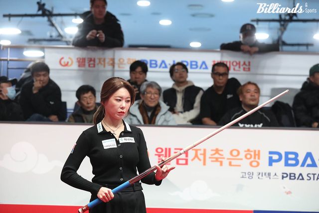 김가영은 1-2로 끌려가던 4세트와 5세트를 따내며 6회 연속 준결승 진출을 달성했다.