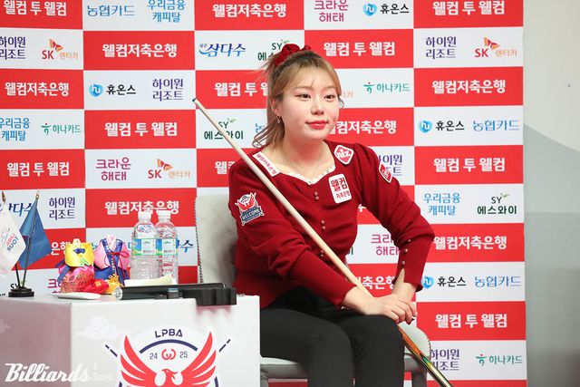 김예은은 8강에서 이미래(하이원리조트)를 3-1로 꺾고 시즌 첫 준결승 진출에 성공했다.