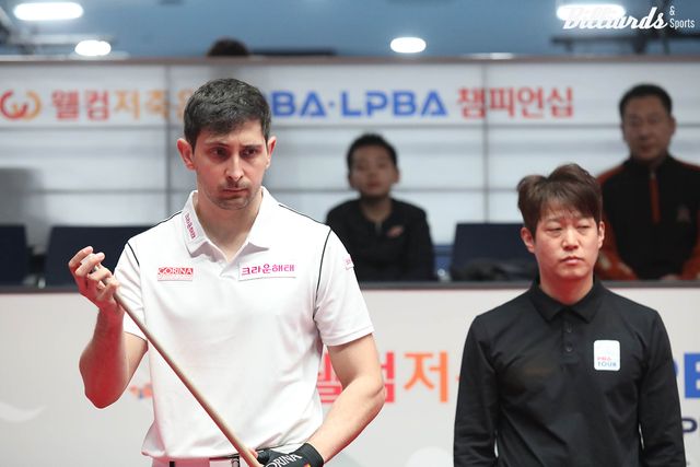 이번 대회 32강에서 탈락한 다비드 마르티네스(크라운해태).