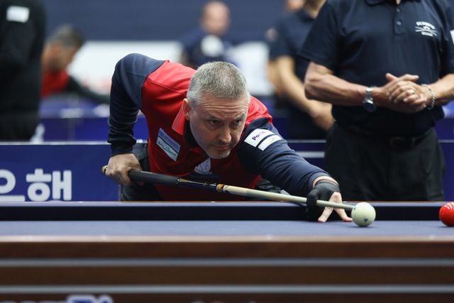 프레데리크 쿠드롱(벨기에)이 올해 첫 대회인 '보고타 3쿠션 당구월드컵' 출전을 포기했다.&nbsp; 사진=SOOP 제공