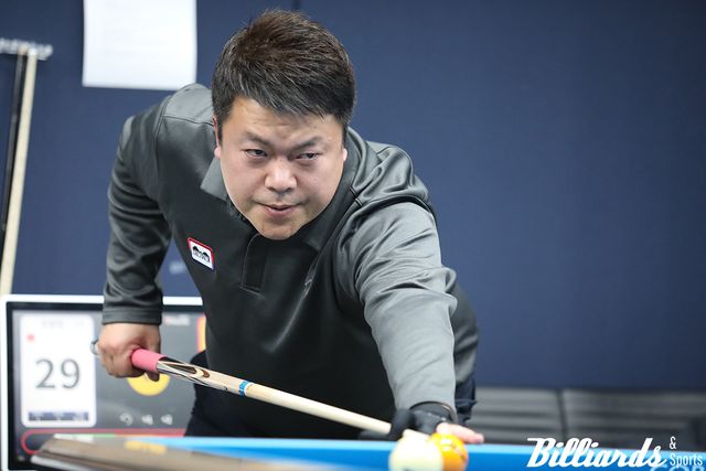 128강과 64강에서 연속으로 애버리지 3점대를 올린 고경남. 사진=고양/이용휘 기자