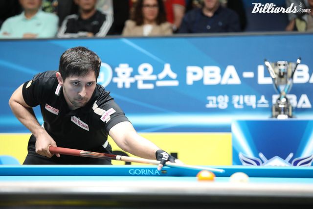 'PBA 성공 신화'를 쓴 다비드 마르티네스(크라운해태).&nbsp; 사진=빌리어즈앤스포츠 DB