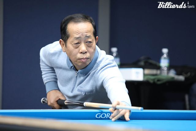 방콕아시안게임 동메달리스트 김정규가 프로당구 드림투어(2부) 두 번째 출전에서 8강에 진출했다.&nbsp; 사진=고양/이용휘 기자