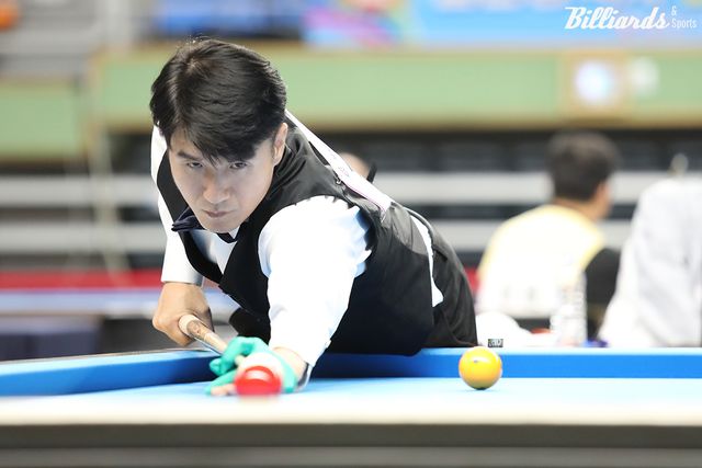 1쿠션 동메달을 획득한 강자인(충남체육회).