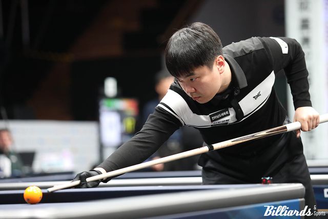 3쿠션 사대천왕 외에 유일하게 당구월드컵을 연속 우승한 김행직(전남-진도군청).