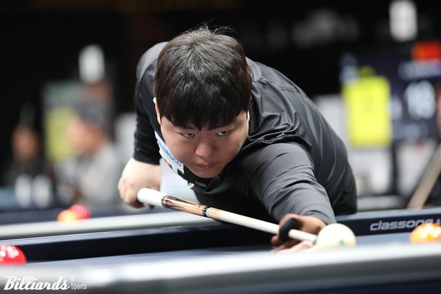 조명우(서울시청)가 10일 오후 5시에 3쿠션 당구월드컵에서 연속 우승을 향한 첫걸음을 뗀다.&nbsp; 사진=