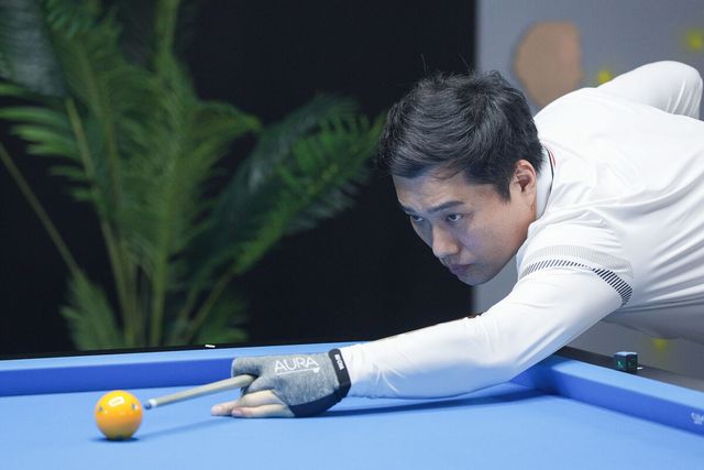 2패 뒤 마지막 경기에서 쿠드롱을 꺾은 차명종(인천체육회).