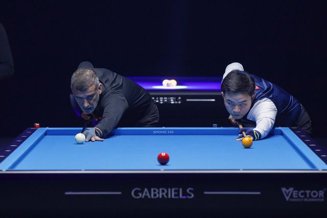 준결승전 타슈데미르와 바오프엉빈의 경기 뱅킹.