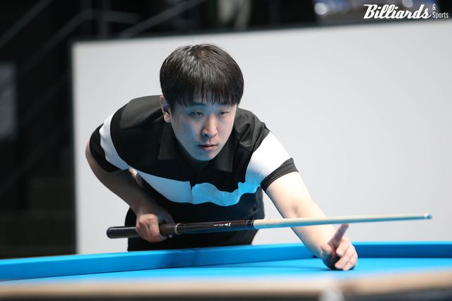 8강에 진출한 김원재.