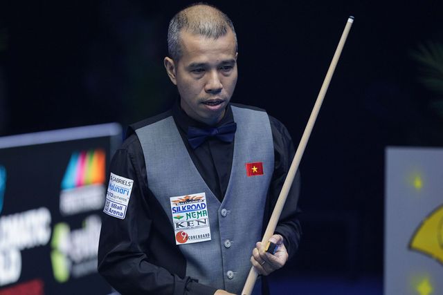 초중반 장타를 만들어내지 못하며 경기 내내 이범열에게 밀린 쩐뀌엣찌엔