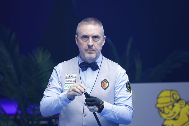 돌아온 당구황제 쿠드롱이 세계선수권 결승에 올라 8년 만에 세계챔피언 자리를 노린다. 사진=SOOP 제공