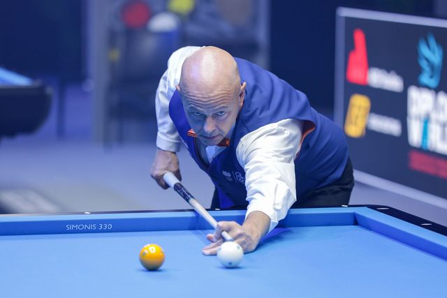 2014년에 이어 11년 만에 세계선수권 준결승을 밟은 장 폴 더브라윈(네덜란드).