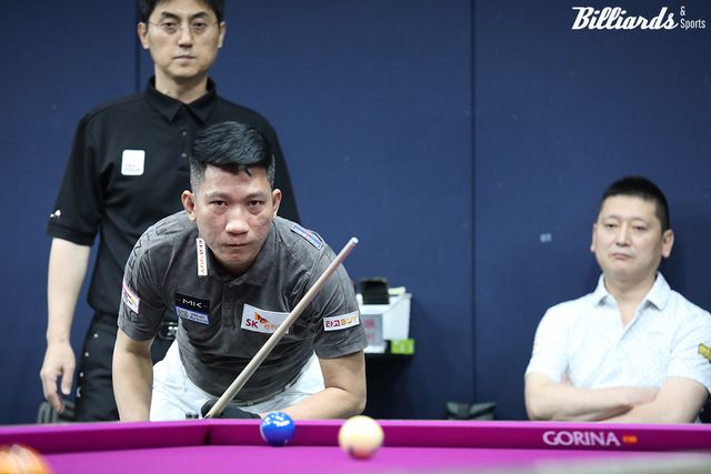 애버리지 2.824로 128강전을 승리한 응오딘나이(SK렌터카).