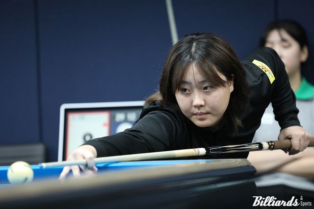 2007년생 유망주 김별(18)은 프로당구 데뷔 후 첫 승리를 거뒀다.